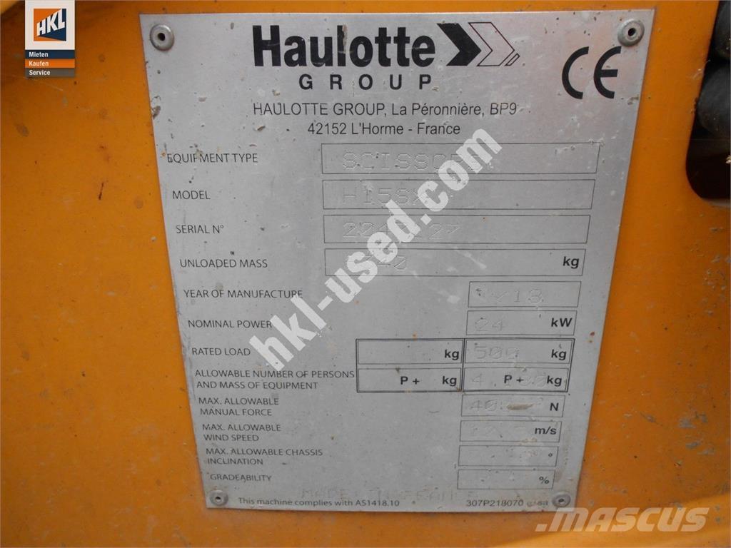 Haulotte H 15 SX Građevinarstvo – ostalo