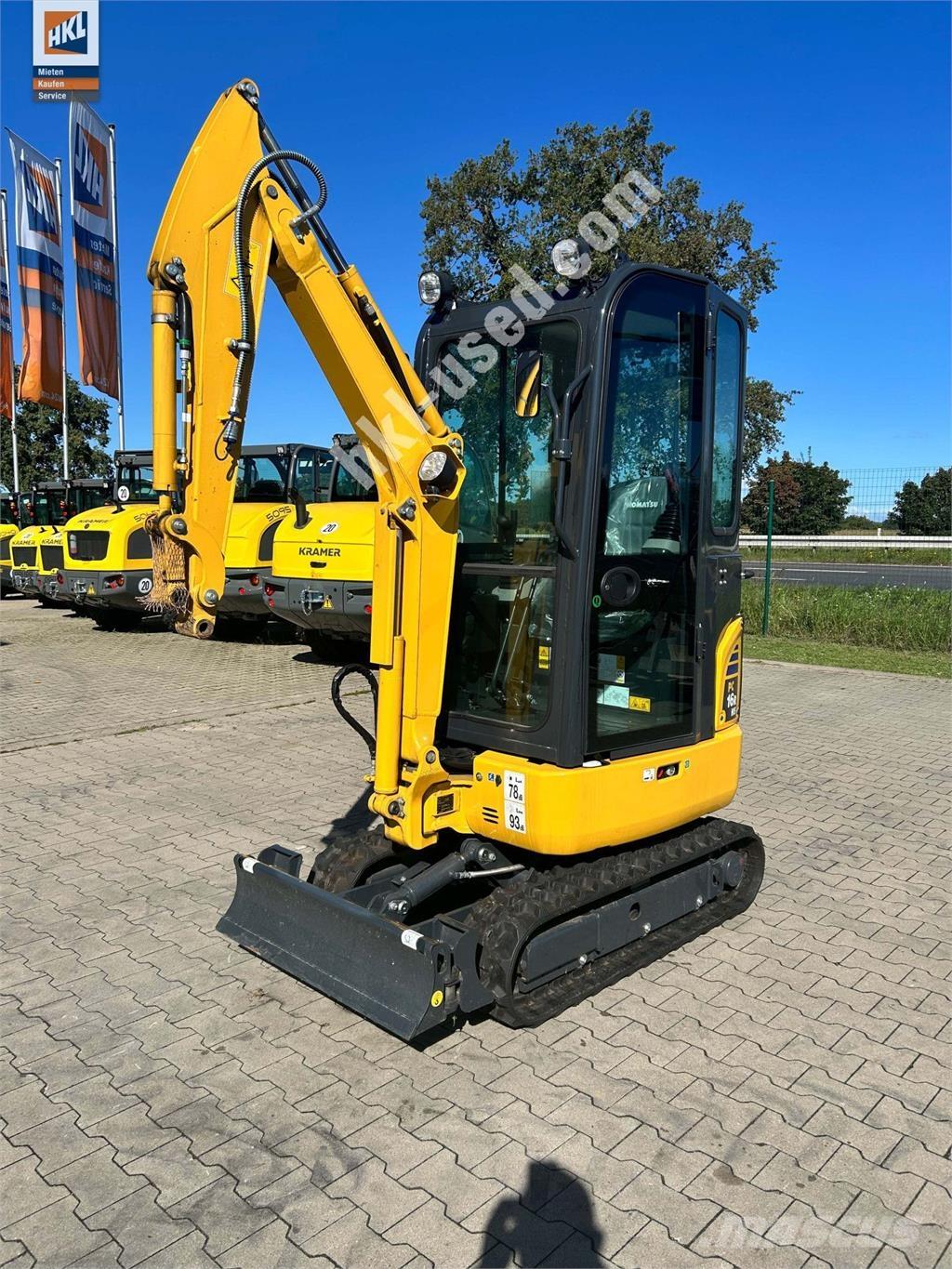 Komatsu PC 16 R-3HS Mini bageri <7t