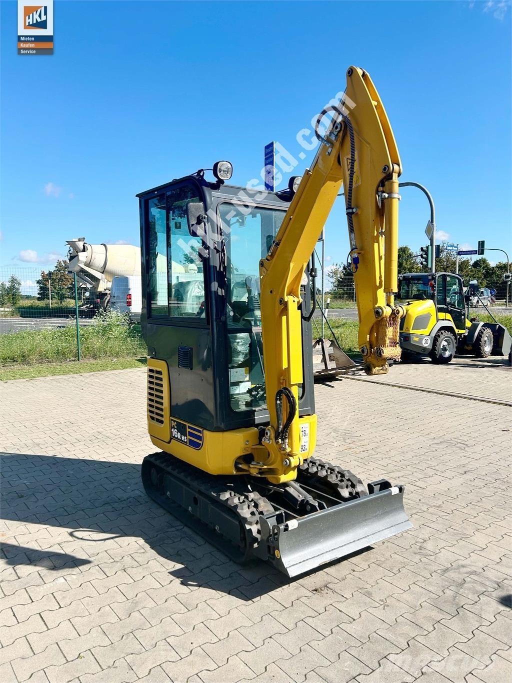 Komatsu PC 16 R-3HS Mini bageri <7t