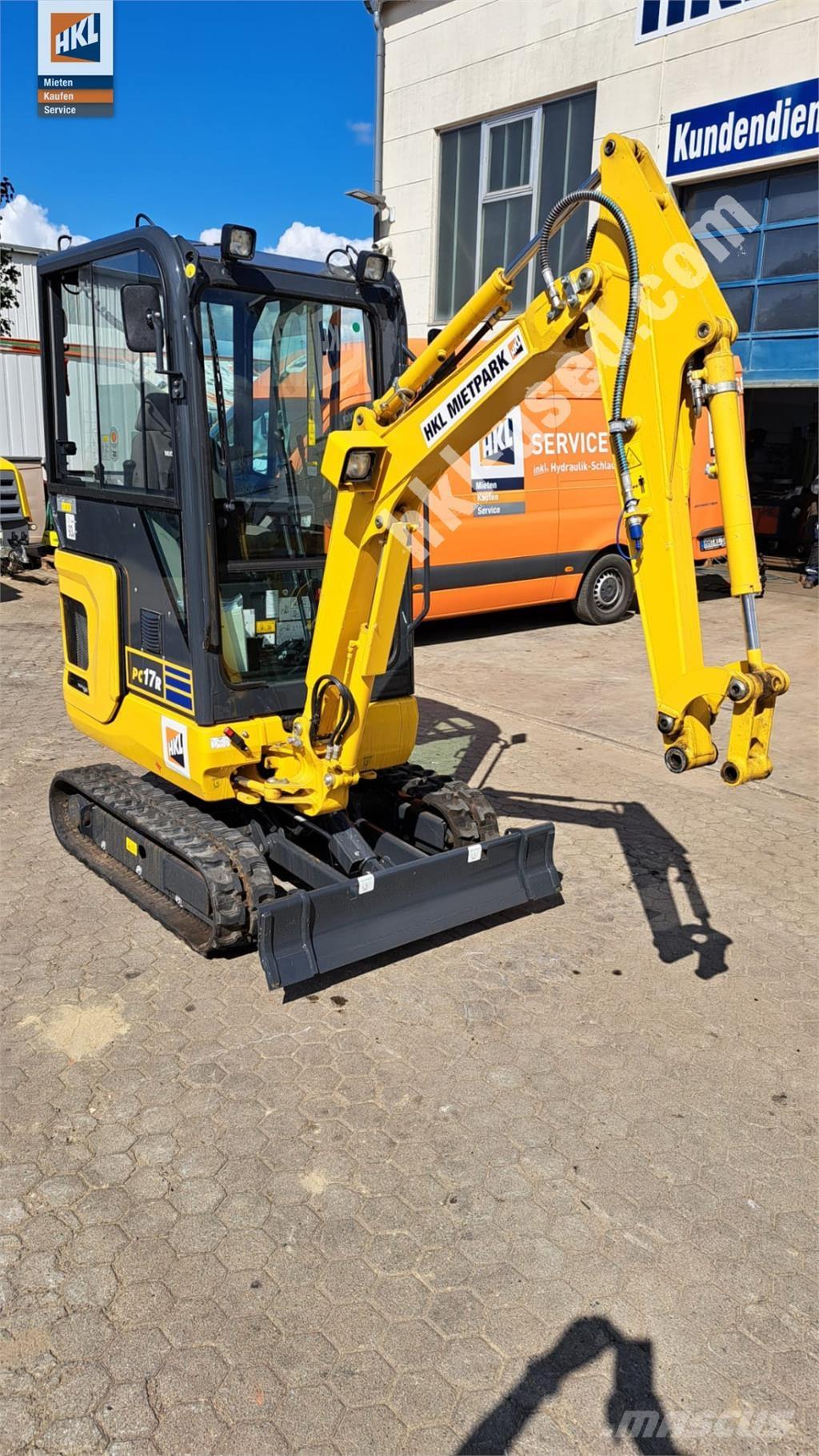 Komatsu PC 17 R-5 Mini bageri <7t