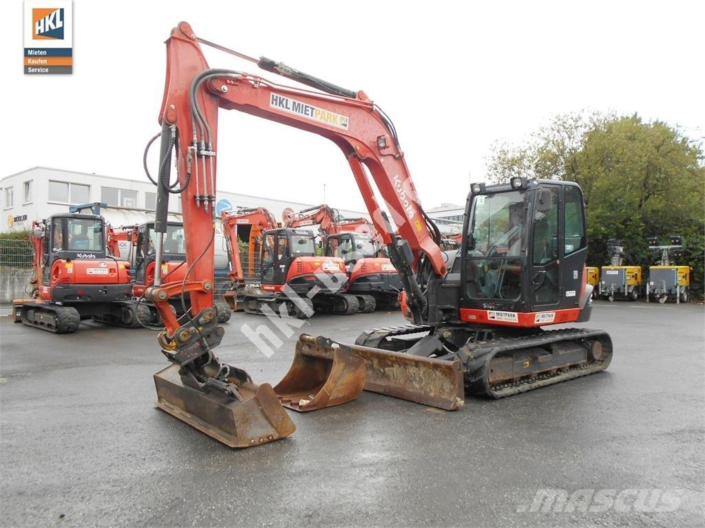 Kubota KX 080-4 Mini bageri <7t