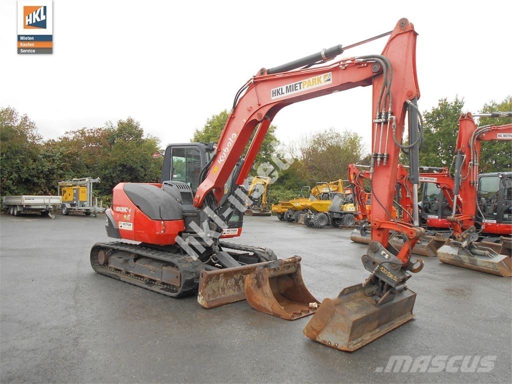 Kubota KX 080-4 Mini bageri <7t