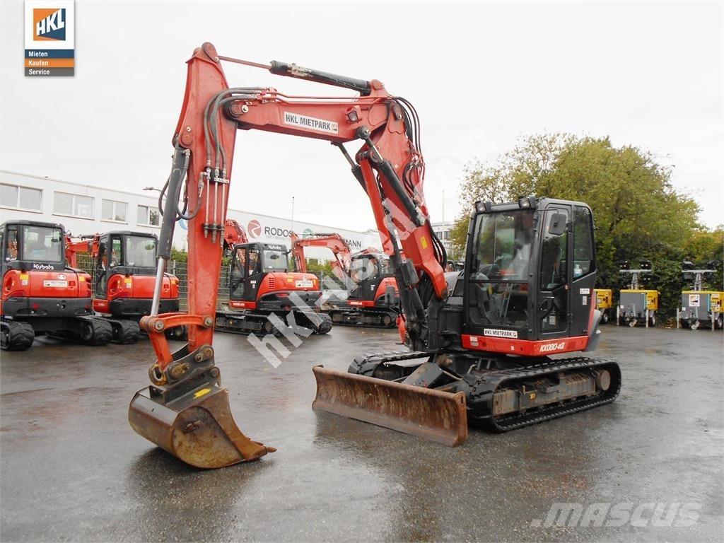 Kubota KX 080-4 Mini bageri <7t