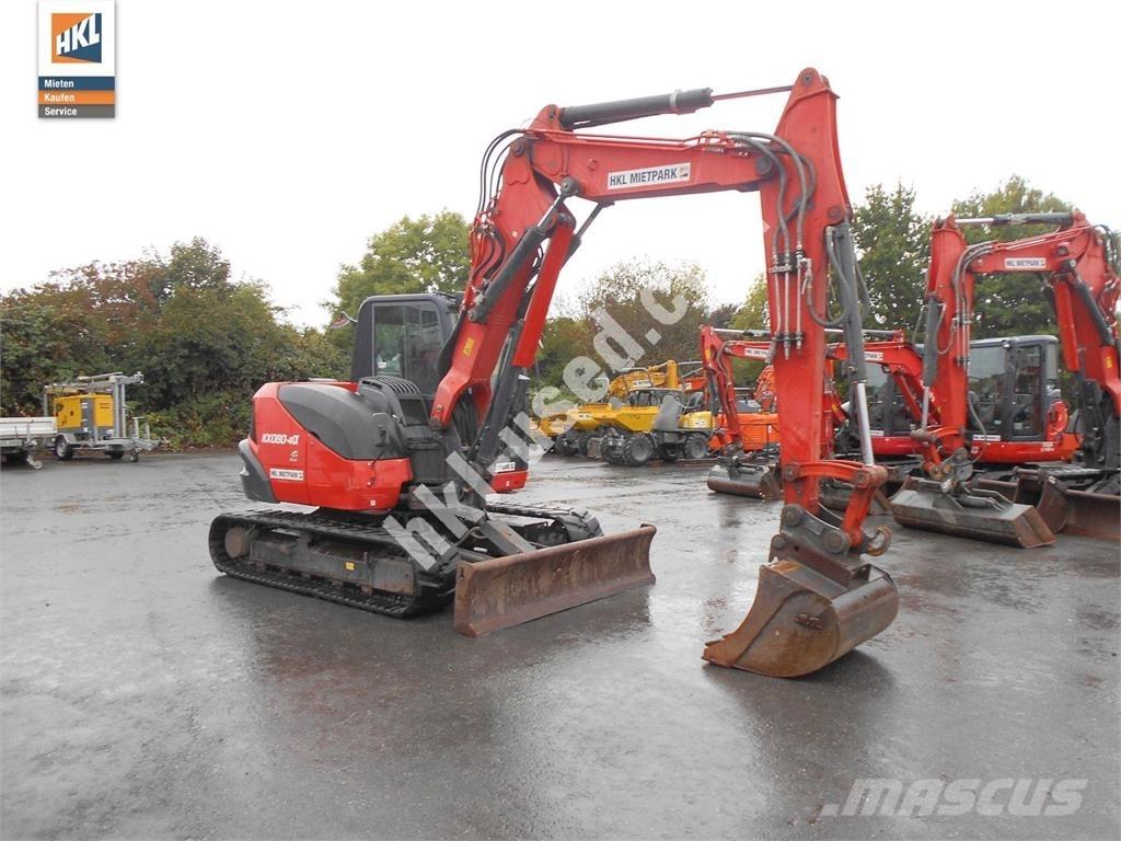 Kubota KX 080-4 Mini bageri <7t