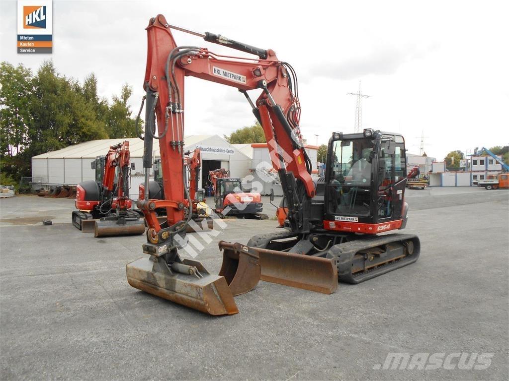 Kubota KX 080-4 Mini bageri <7t