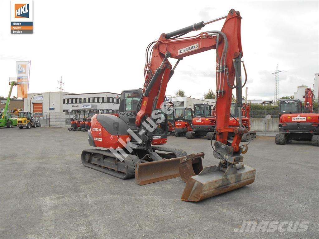 Kubota KX 080-4 Mini bageri <7t