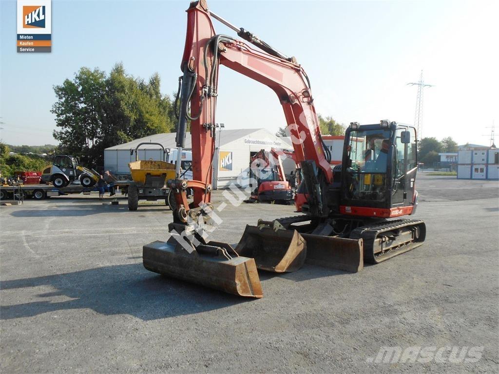 Kubota KX 080-4 Mini bageri <7t