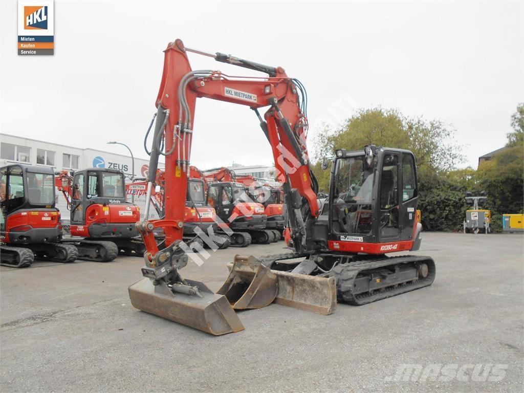 Kubota KX 080-4 Mini bageri <7t