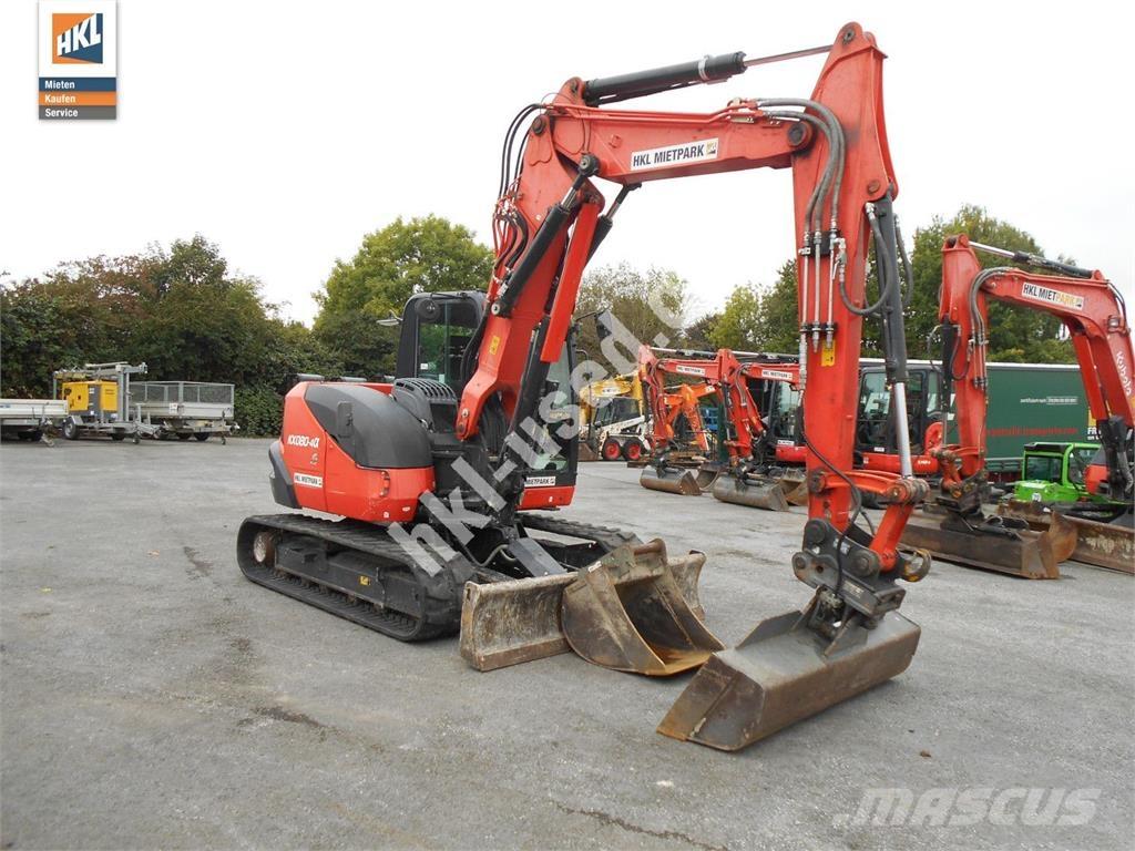 Kubota KX 080-4 Mini bageri <7t