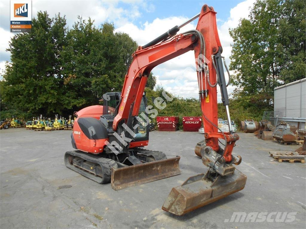 Kubota KX 080-4 Mini bageri <7t