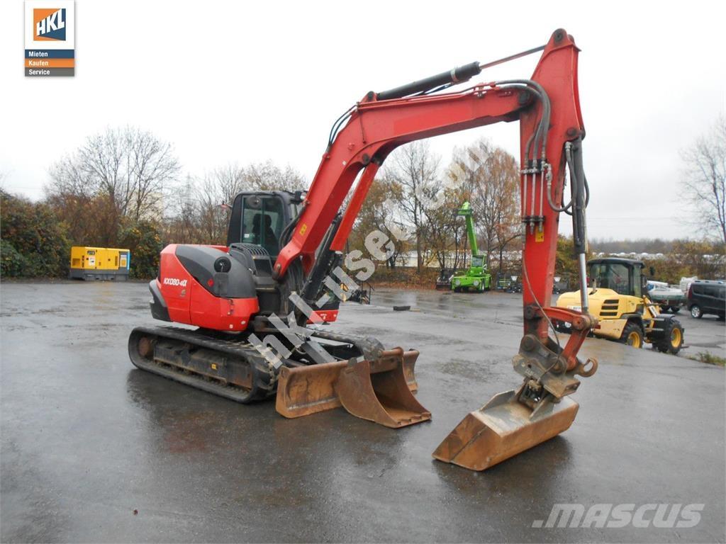 Kubota KX 080-4 Mini bageri <7t
