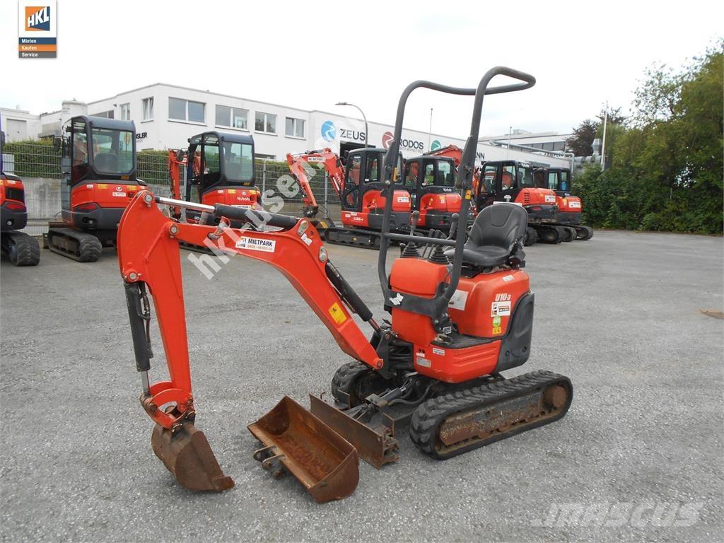 Kubota U 10-3 Mini bageri <7t