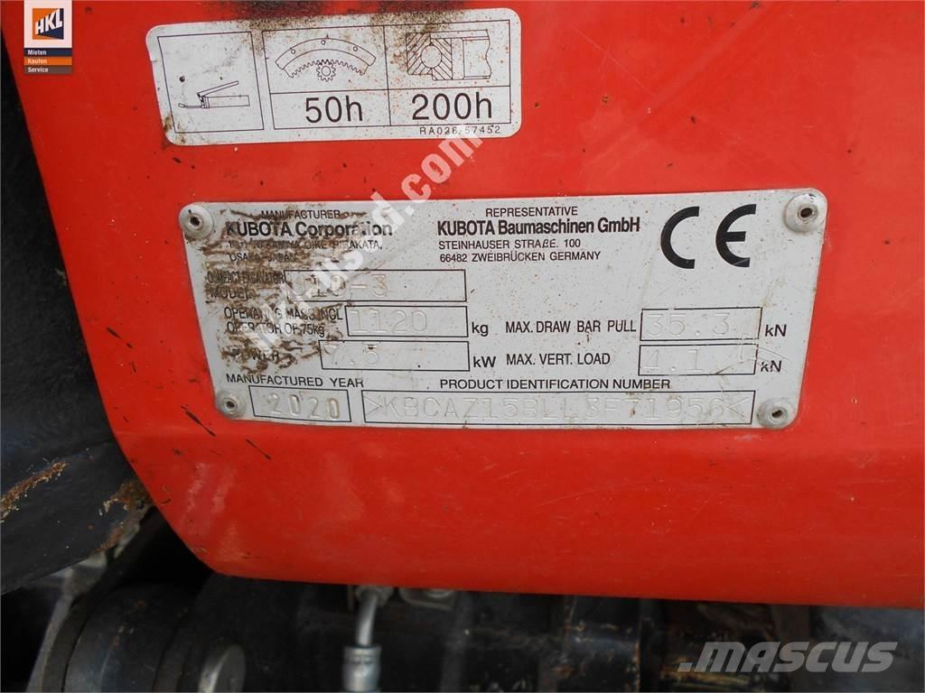 Kubota U 10-3 Mini bageri <7t