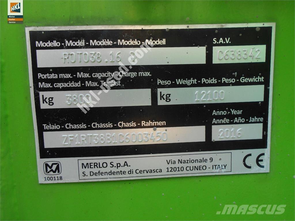 Merlo ROTO 38.16 S Teleskopski viličari