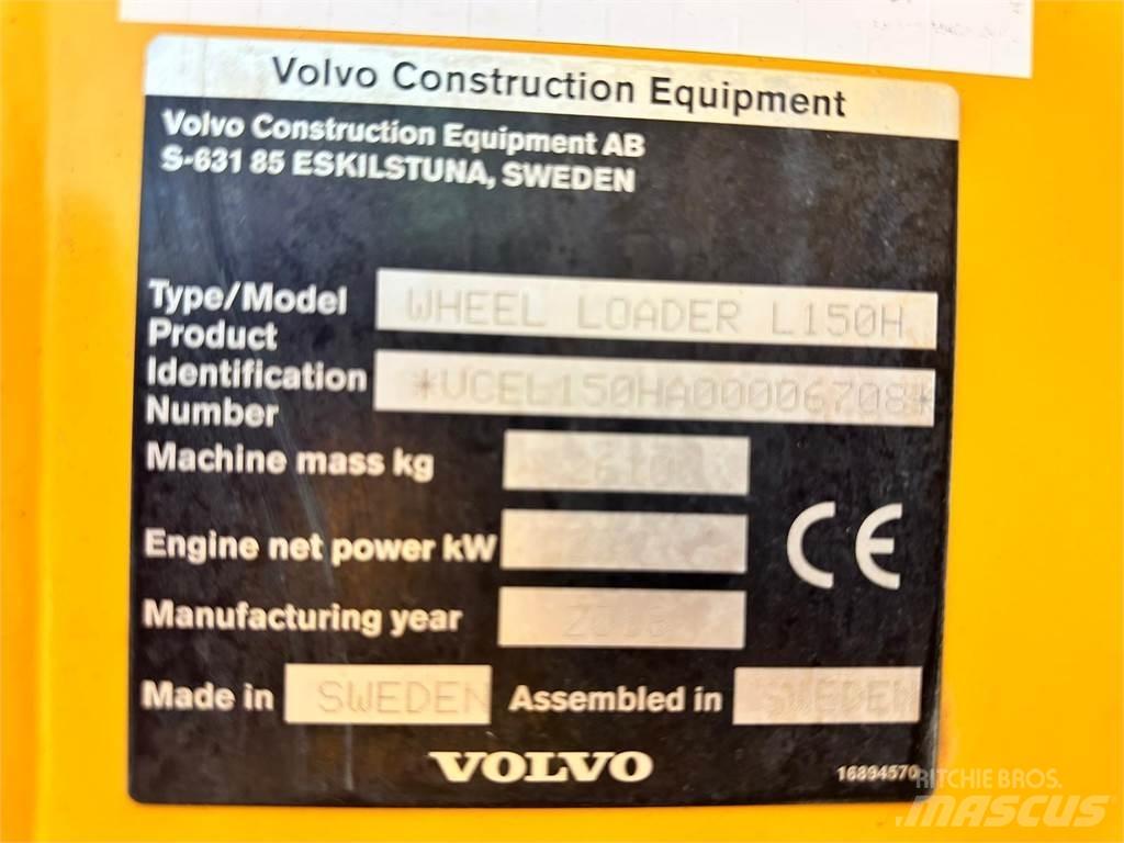 2018 Volvo L150H Utovarivači na kotačima