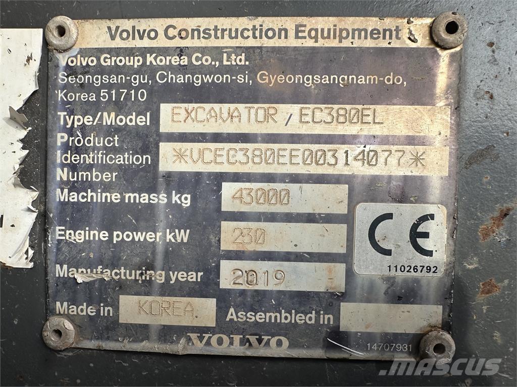 Volvo EC380E Građevinarstvo – ostalo