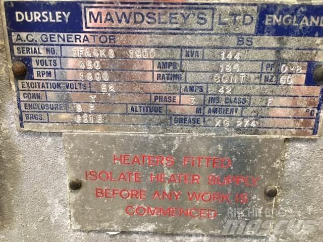  144 kVA Mawdsley Generator Ostali agregati