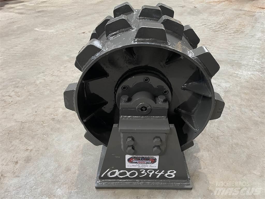  450 mm kompaktorhjul Gumeni valjci na kotačima