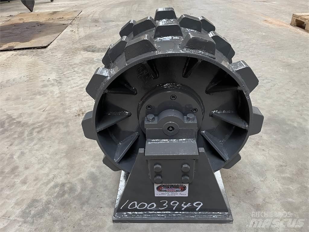  450 mm kompaktorhjul Gumeni valjci na kotačima
