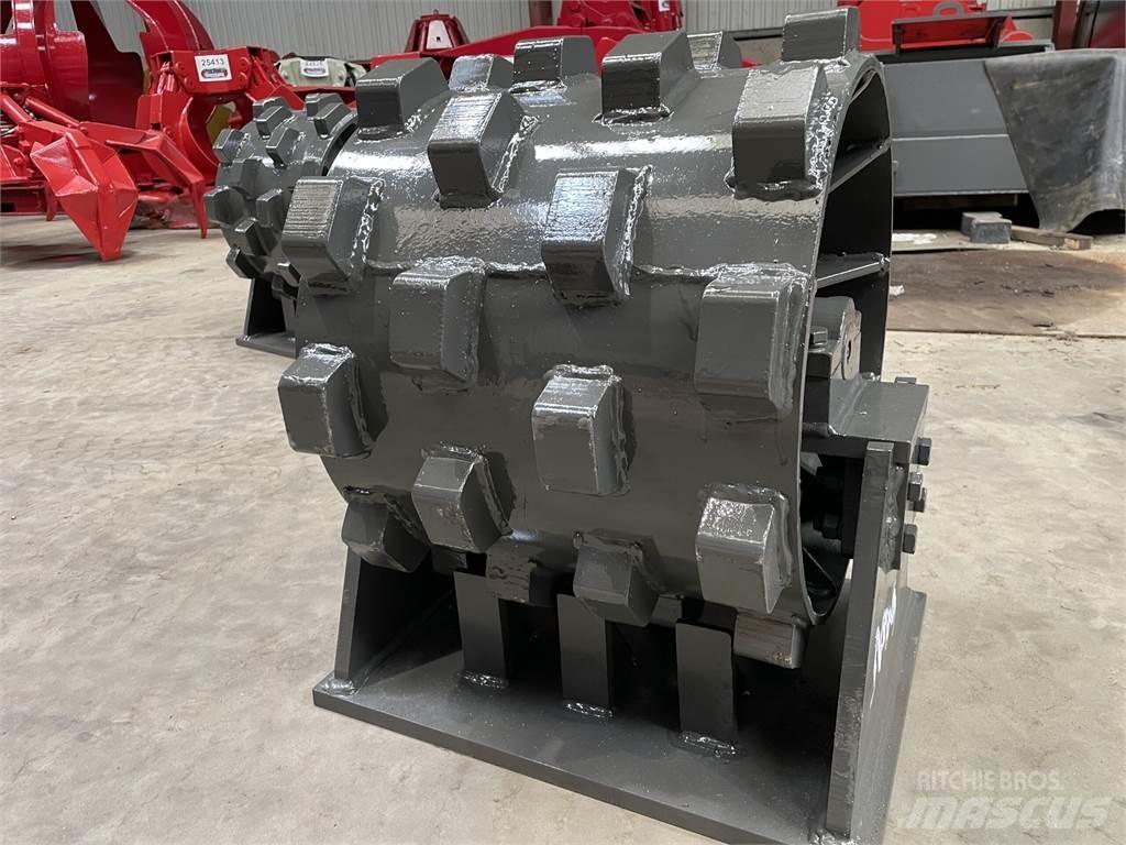  450 mm kompaktorhjul Gumeni valjci na kotačima