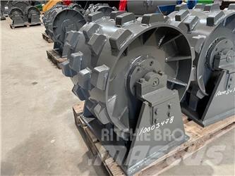  470 mm Kompaktorhjul Gumeni valjci na kotačima