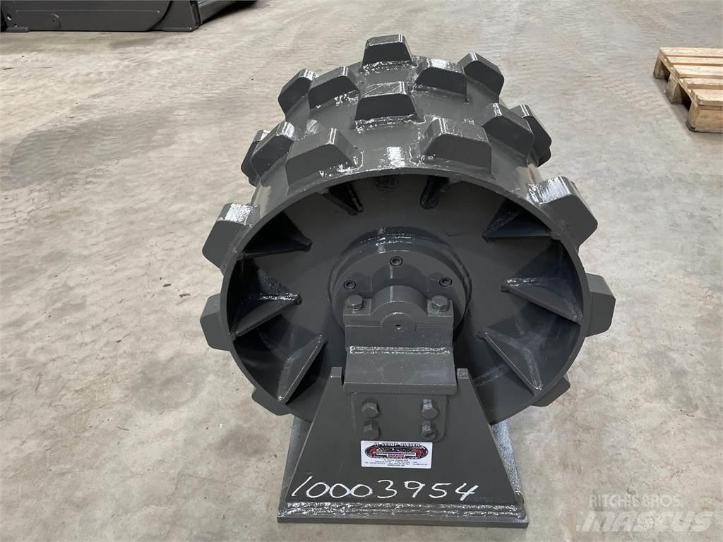  470 mm kompaktorhjul Gumeni valjci na kotačima