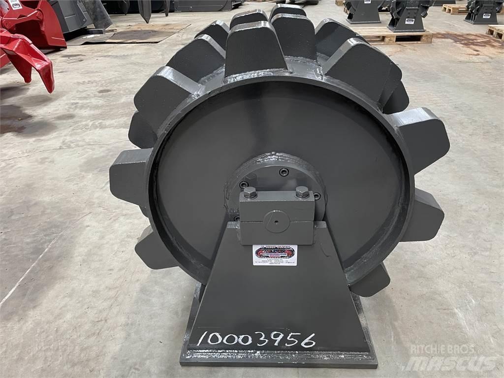  570 mm kompaktorhjul Gumeni valjci na kotačima