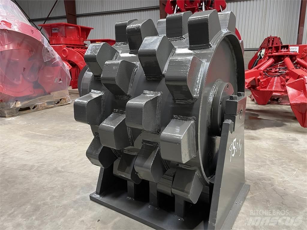  570 mm kompaktorhjul Gumeni valjci na kotačima
