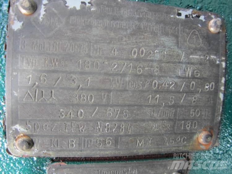  Capstan spil VEB 1AVSP2 Utovorne dizalice, vitla i dizala za materijal