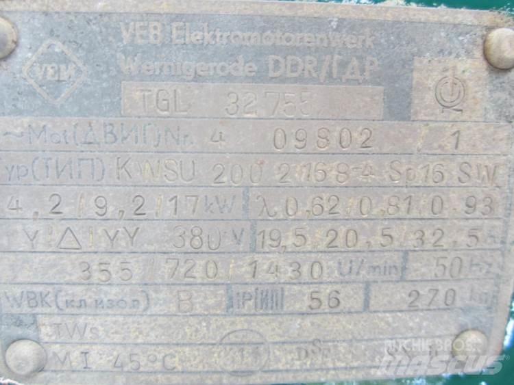  Capstan spil VEB TGL 32755 Utovorne dizalice, vitla i dizala za materijal