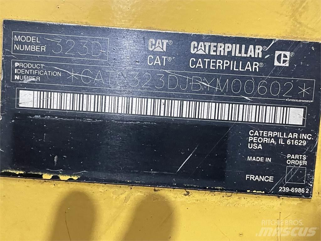 CAT 323D monobom Ostale komponente