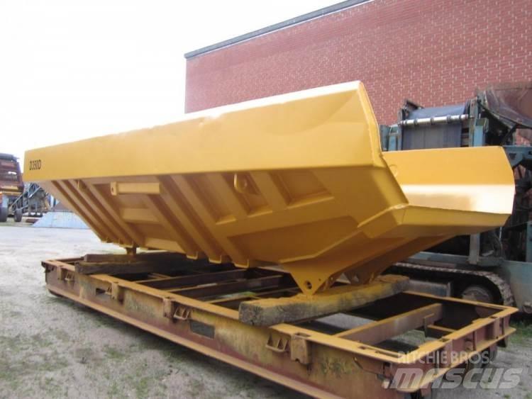 CAT D350D dumperkasse, brugt Demperi za gradilišta