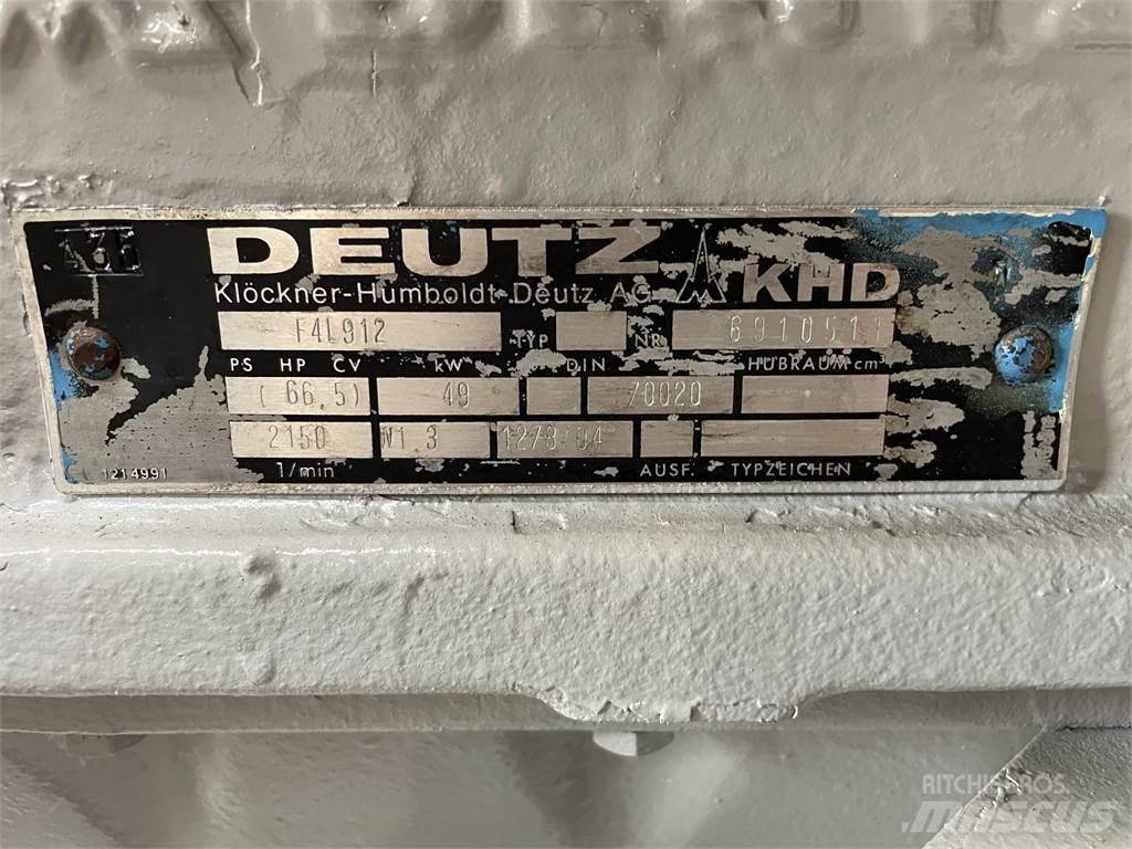 Deutz F4L 912 motor Motori