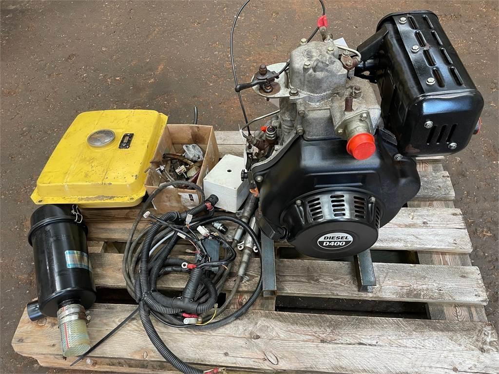  Diesel engine D400/E - 1 cyl. Motori