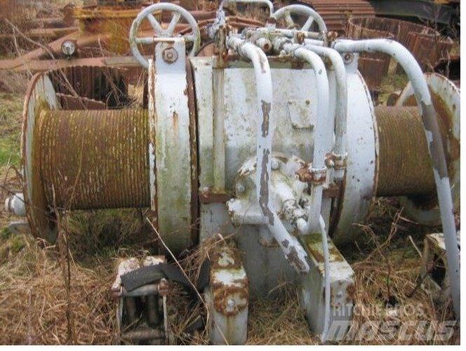  Double drum hydr. winch Utovorne dizalice, vitla i dizala za materijal