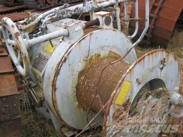  Double drum hydr. winch Utovorne dizalice, vitla i dizala za materijal
