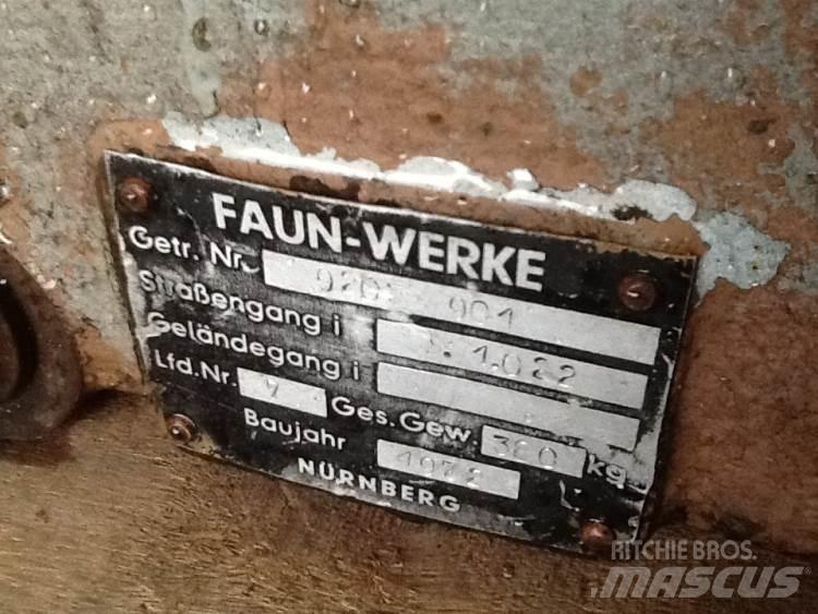 Faun gear til twin motor Mjenjači