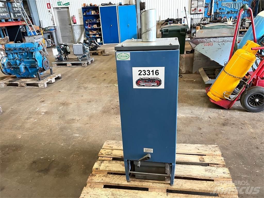 Gram slibefilter Ostale komponente