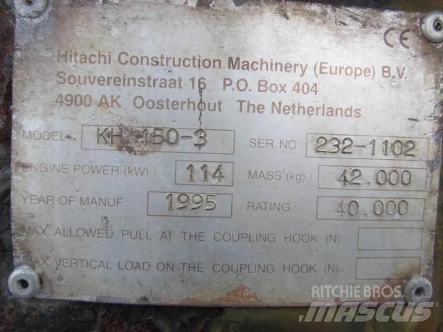 Hitachi KH150-3 til ophug Bageri gusjeničari