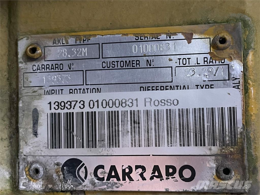 Hydrema 906C-2 frontaksel Osi
