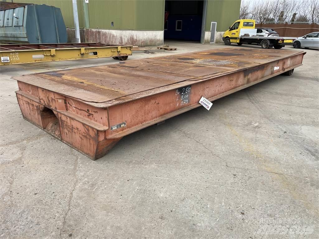 Mafi trailer 20ft - 25 ton Nisko-utovarne poluprikolice