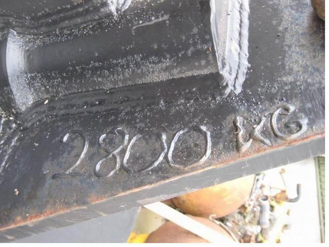  Nedbrydningskugle 2800 kg Građevinske drobilice