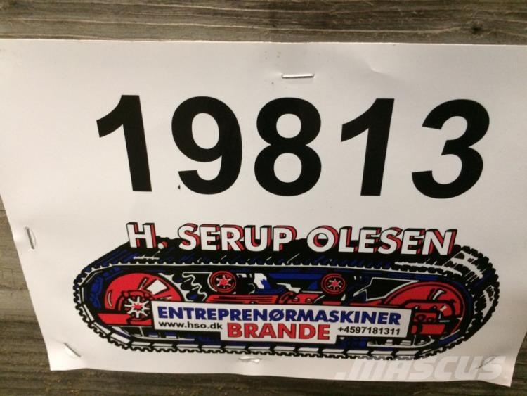  Pladeklør, diverse 1 palle Oprema i dijelovi za kranove