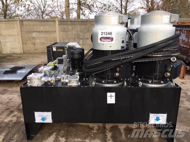 Powerpack - 4 x E-motor Dizel agregati