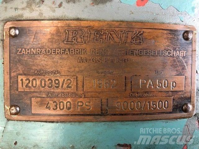 Renk gear type PA50P Mjenjači