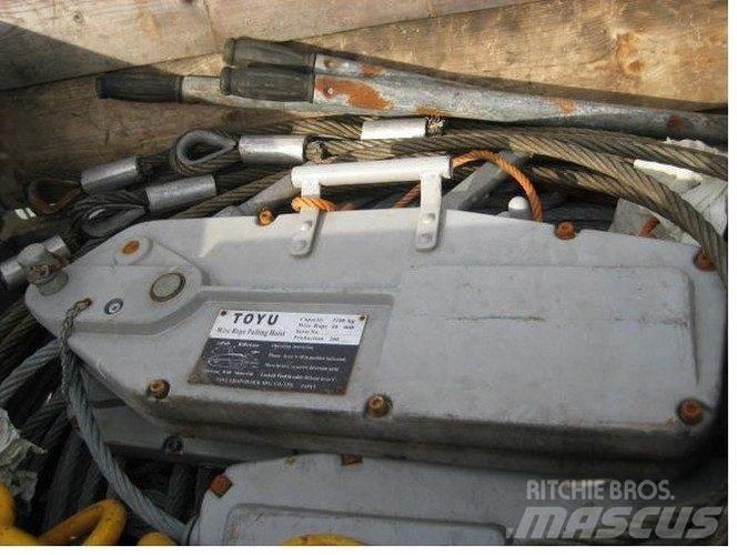  Rope pulling hoist - 3 stk. Utovorne dizalice, vitla i dizala za materijal