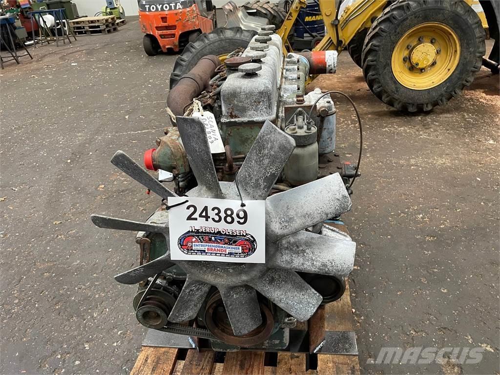 Scania D8L B09 motor. Motori