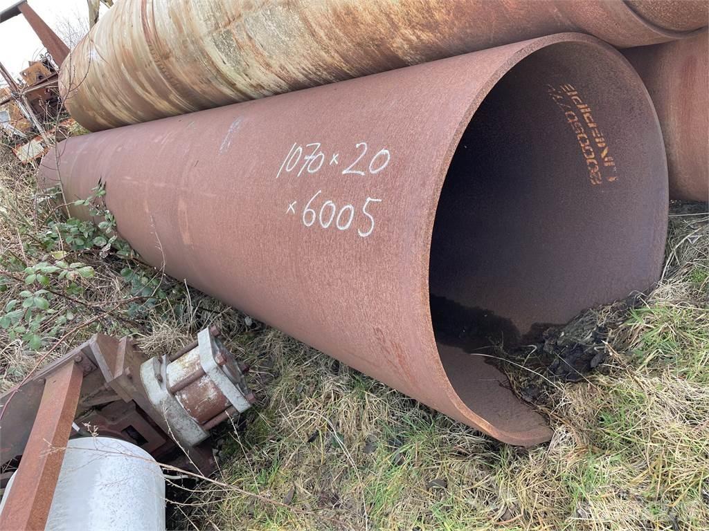  Stålrør ø1070x20x6005 mm Oprema za cjevovode