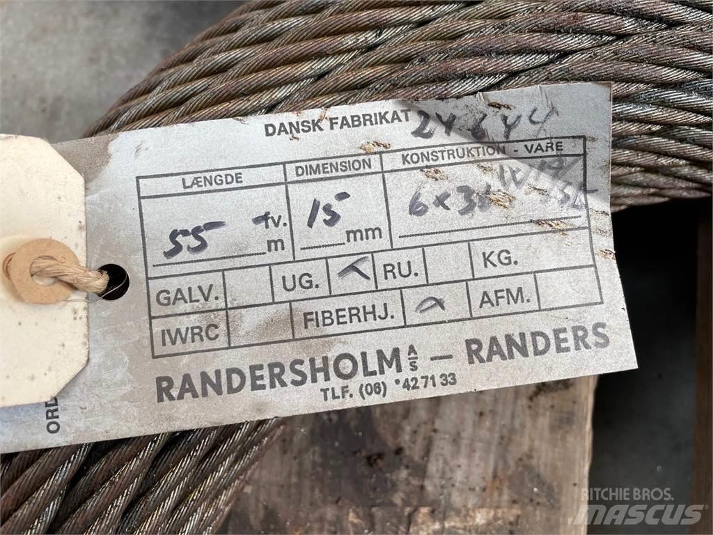  Stålwire Ø15 mm Oprema i dijelovi za kranove