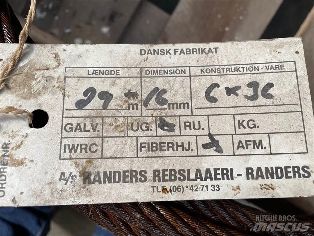  Stålwire Ø16 mm Oprema i dijelovi za kranove